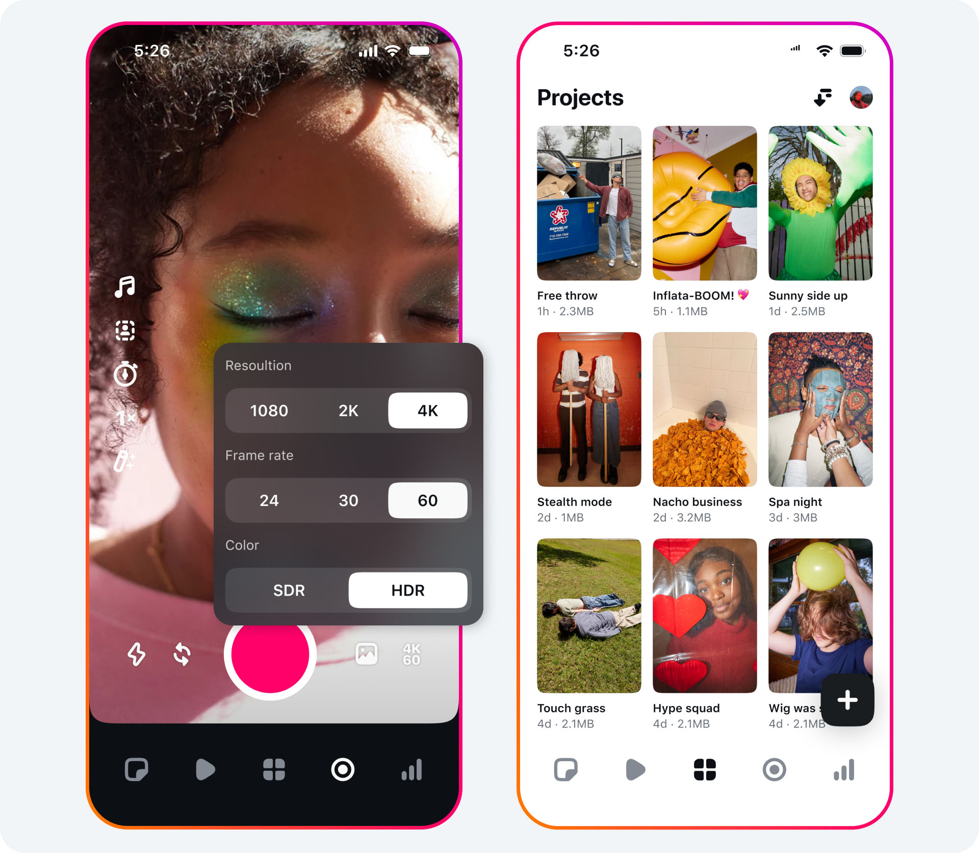 instagram edits effetti audio