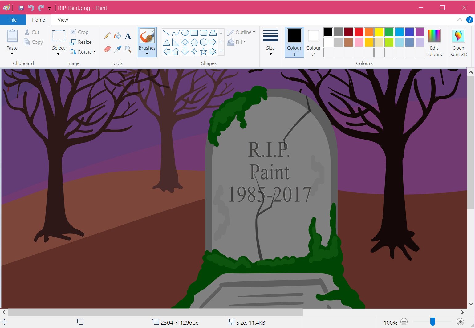 Annunciata nel 2017, la "morte" di Paint ha scatenato la rivolta degli utenti