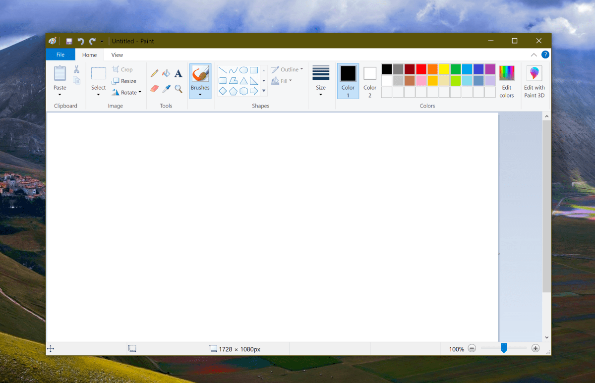 Windows 10 non rinuncerà all'amato programma di disegno