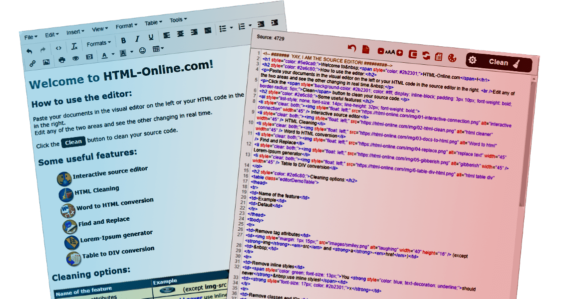 Editor testuali e WYSIWYG