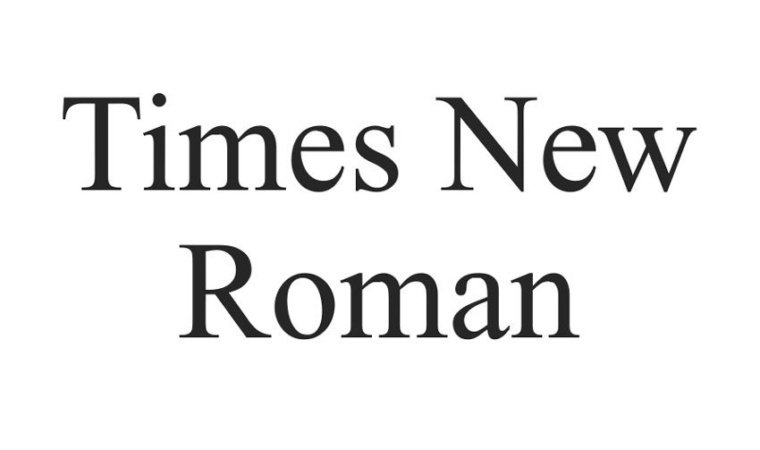 Font Serif