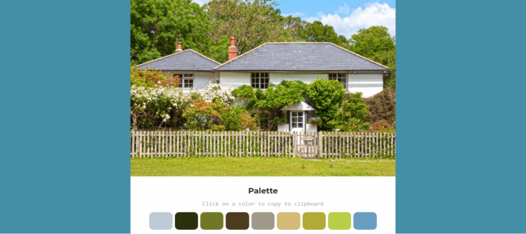 Palette da immagine