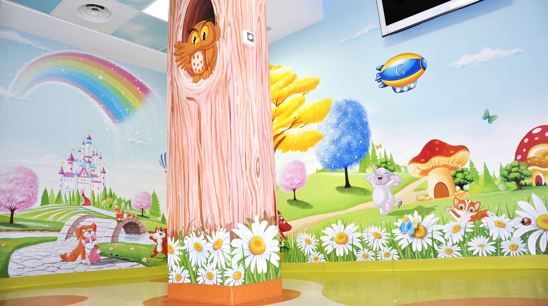 L'arte negli ospedali pediatrici