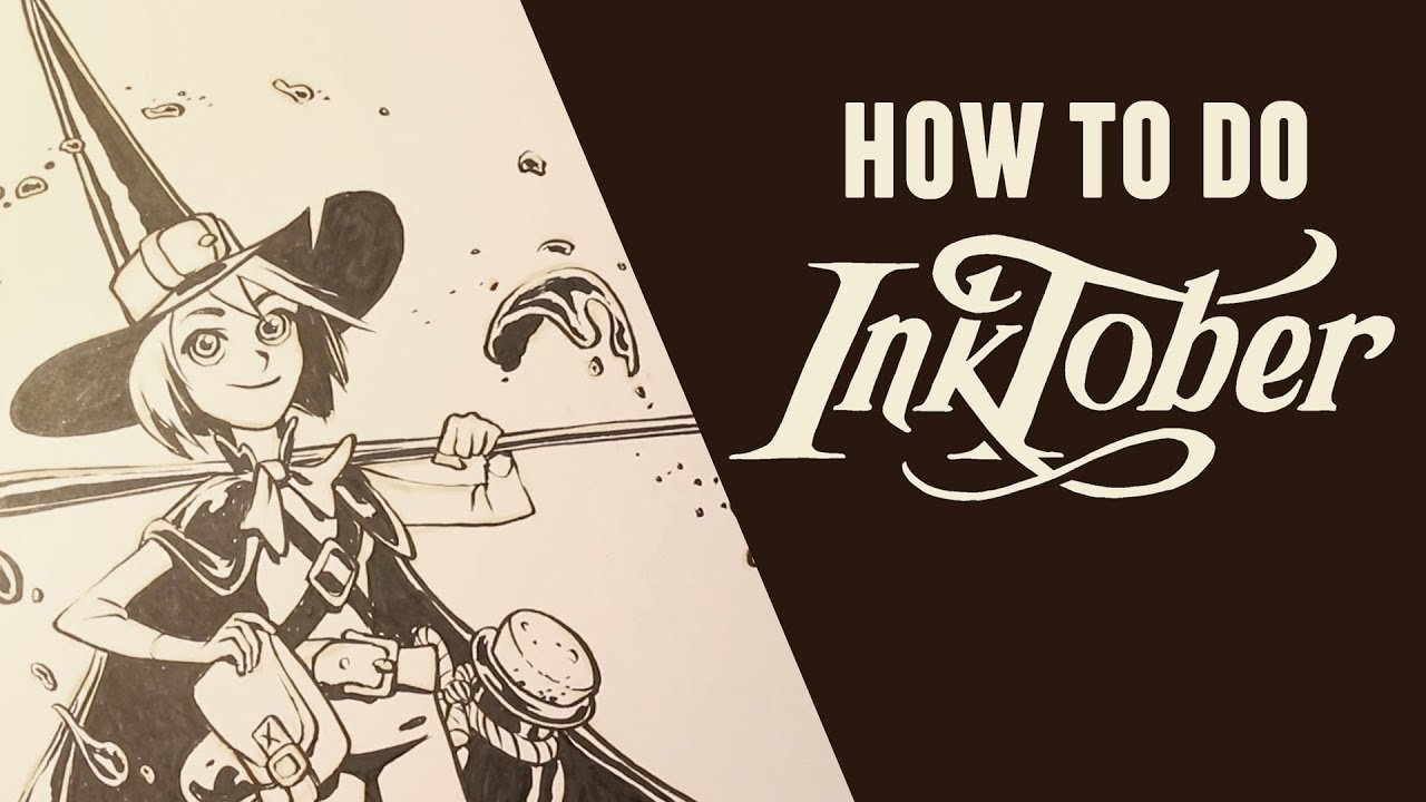 Inktober, un mese di inchiostro