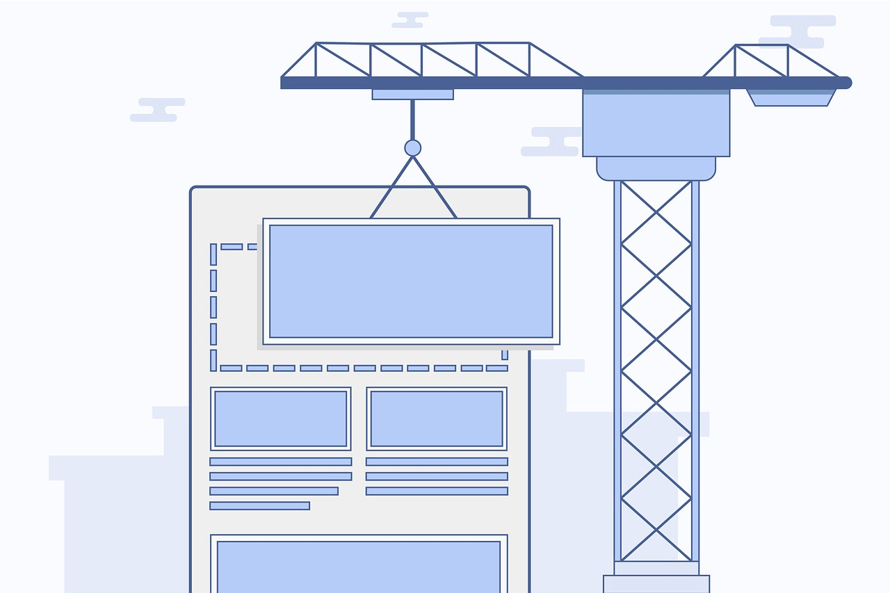 come organizzare un sito web