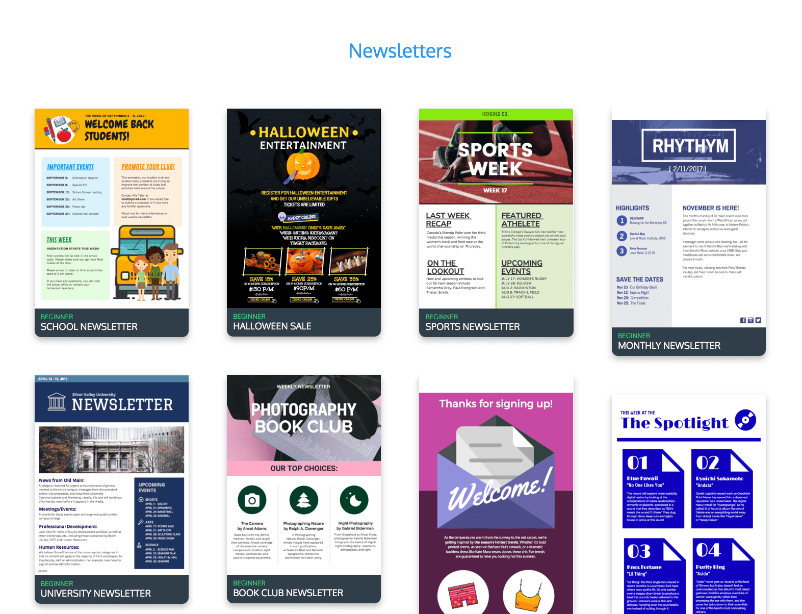 newsletter