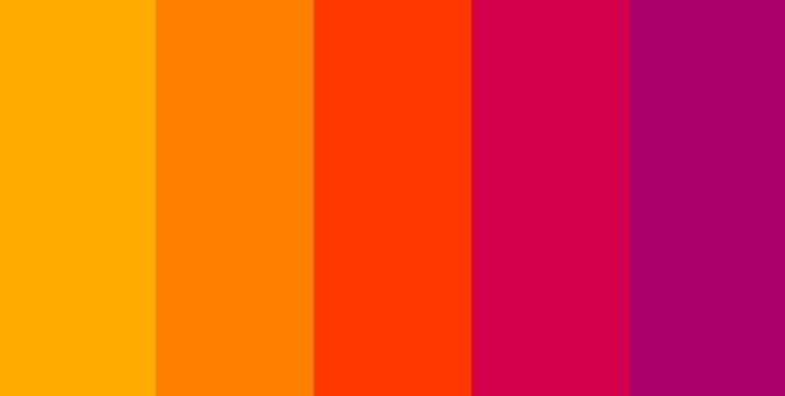 Colori caldi