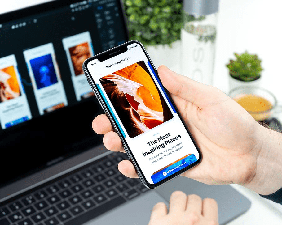 interfaccia mobile