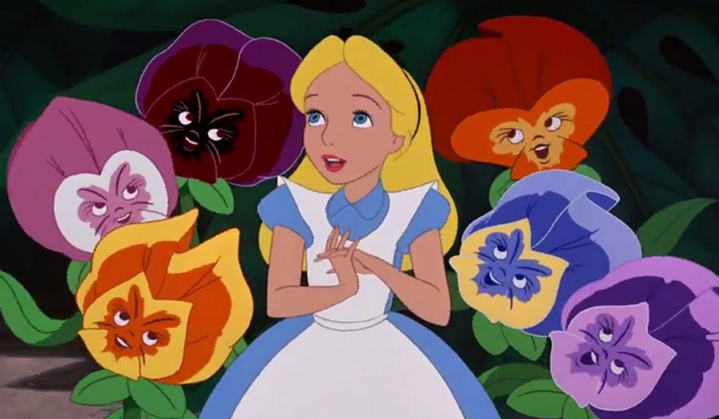 Colori accesi che creano contrasto, ecco la firma di Mary Blair.