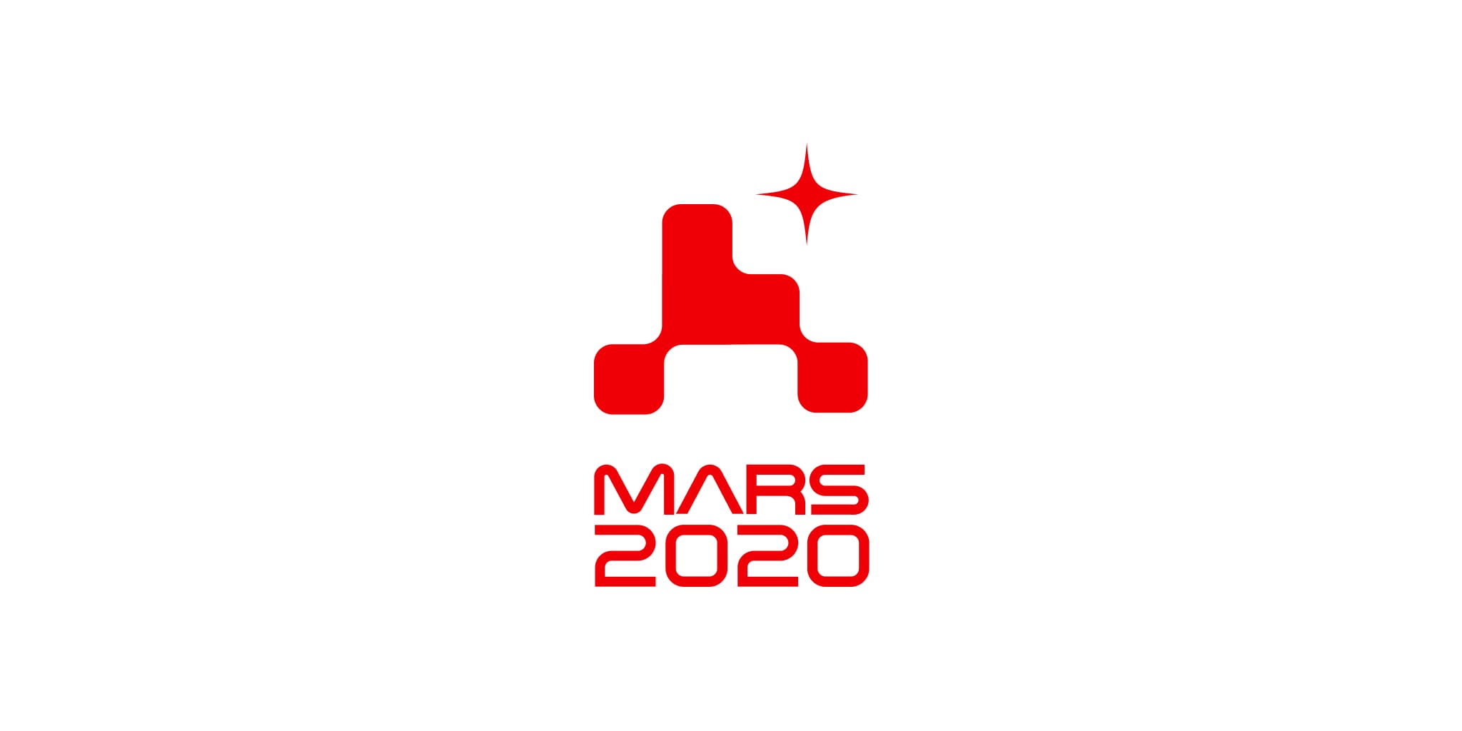 Il logo della missione su Marte