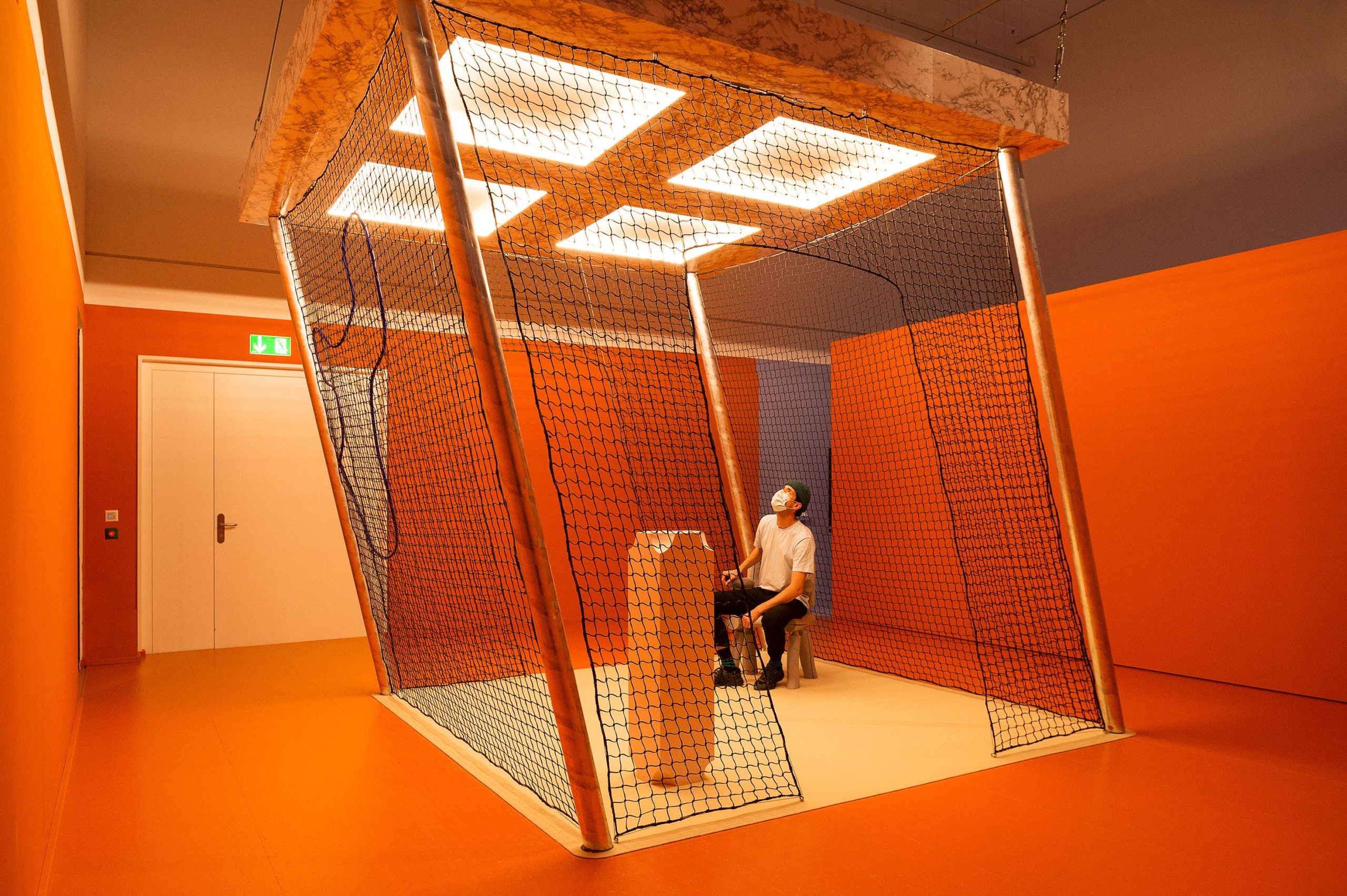 Total Space white cube