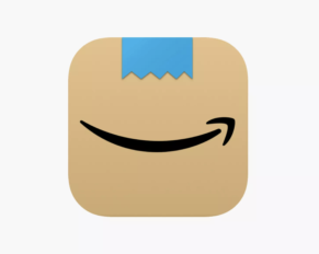 La nuova icona dell'applicazione di Amazon