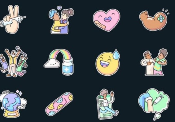 Stickers Vaccines For All