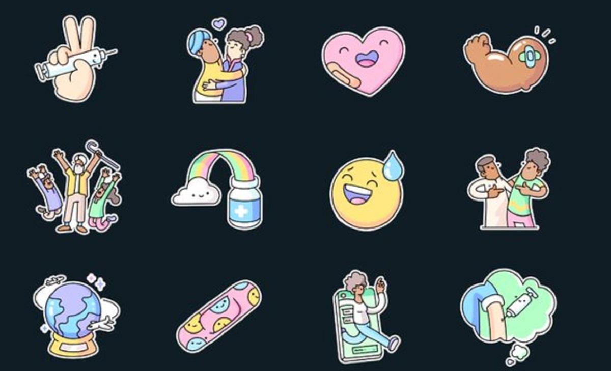 Stickers Vaccines For All