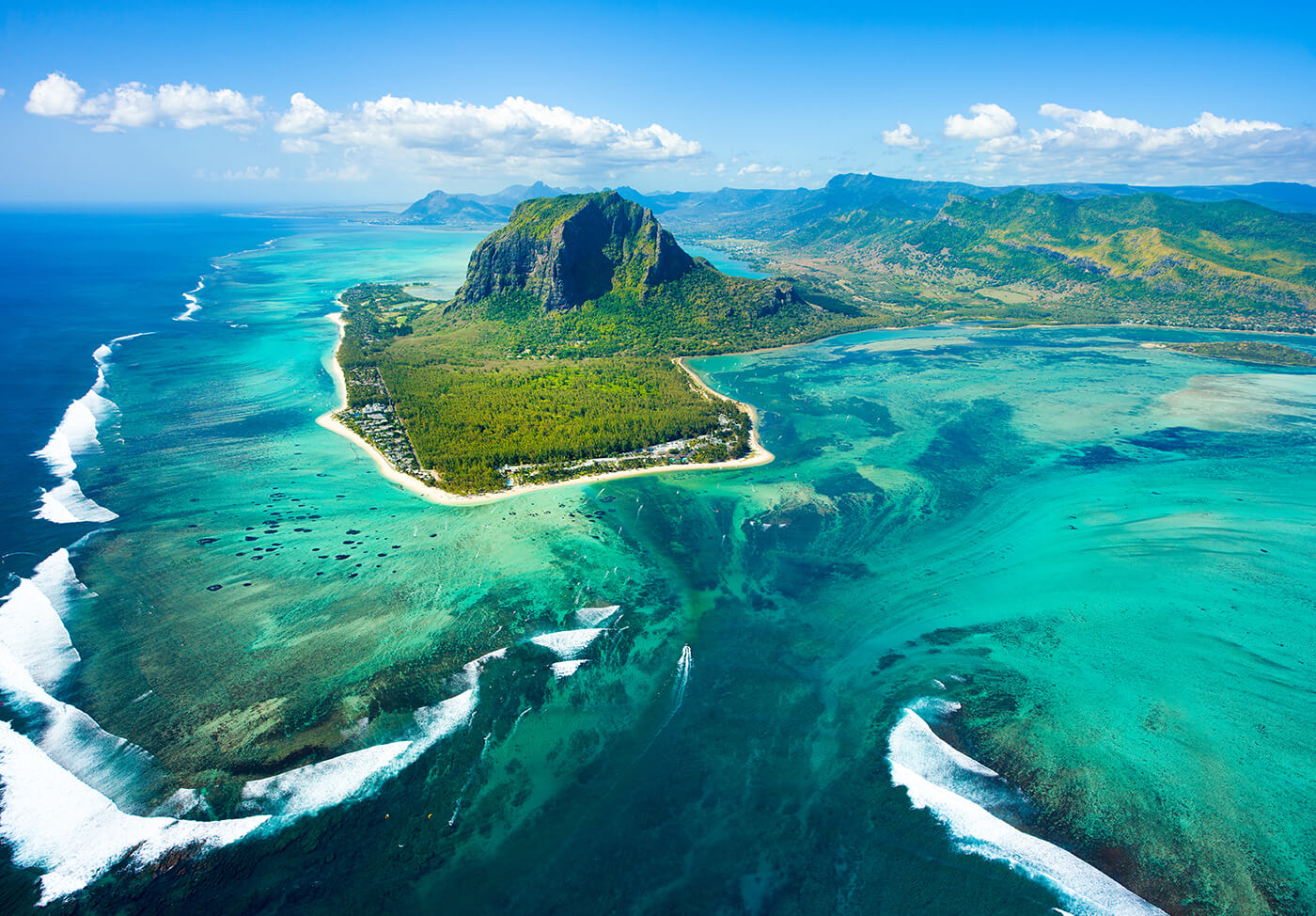 Cascata sottomarina Mauritius
