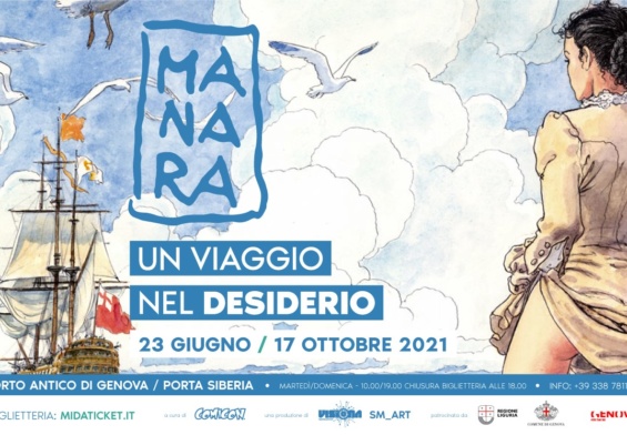 Milo Manara a Genova