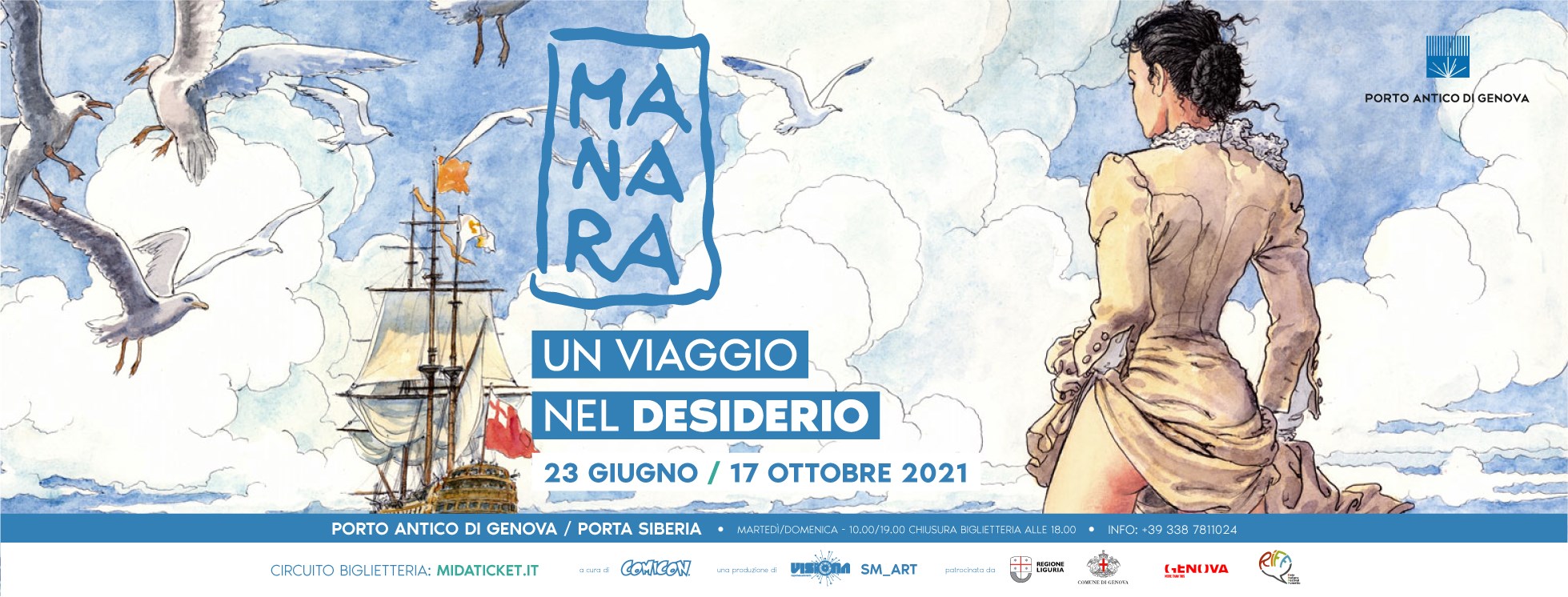 Milo Manara a Genova