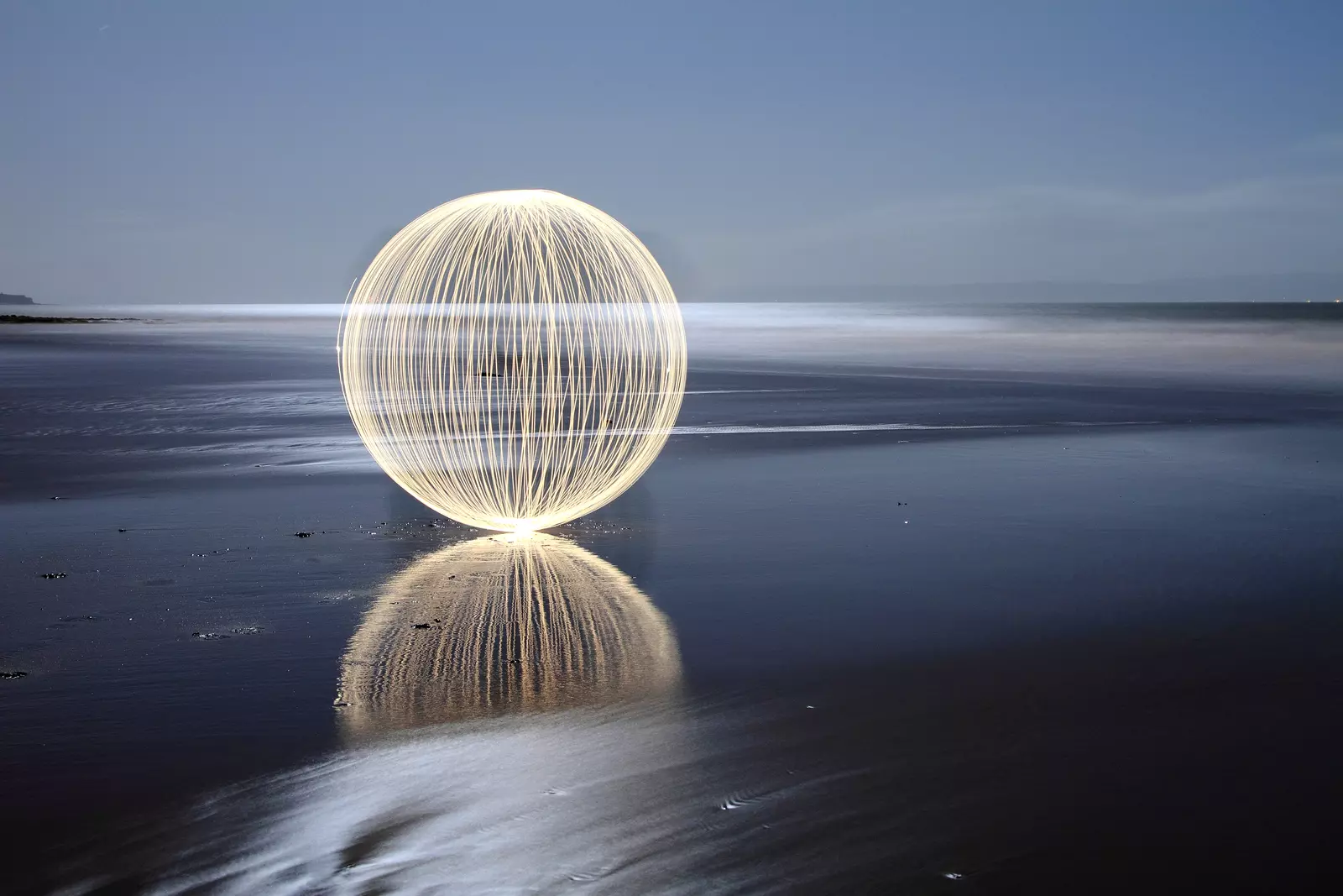 Light Temporary Beach