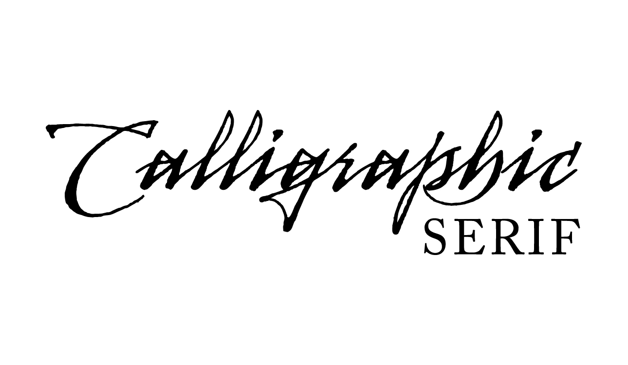 Font calligrafici