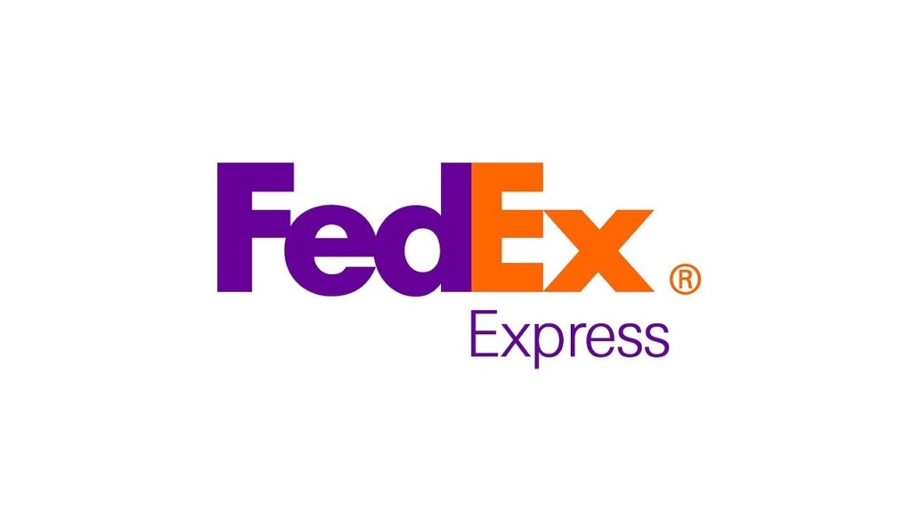 Spazio negativo logo FedEx
