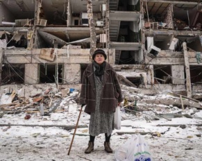 arte della fuga ucraina mostra foto