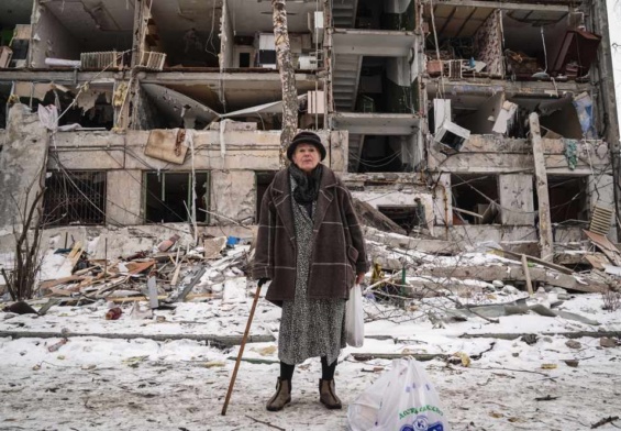 arte della fuga ucraina mostra foto