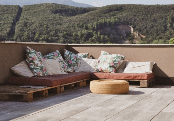 come arredare un terrazzo