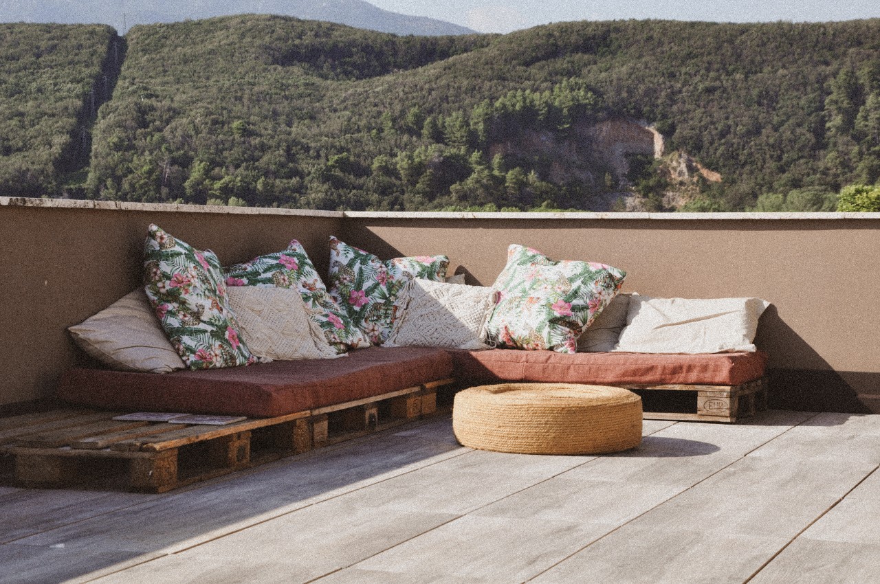 come arredare un terrazzo