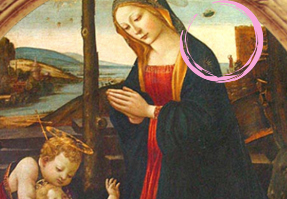 UFO nei dipinti: La Madonna col Bambino e San Giovannino