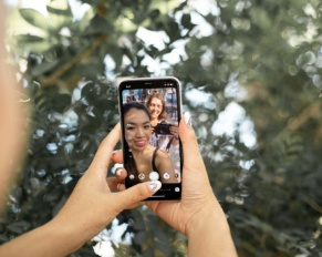 usa modello per reel instagram