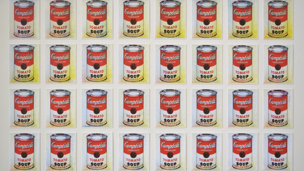 Andy Warhol Milano Campbell Tomato soup