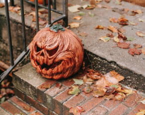 Zucca sulle scale