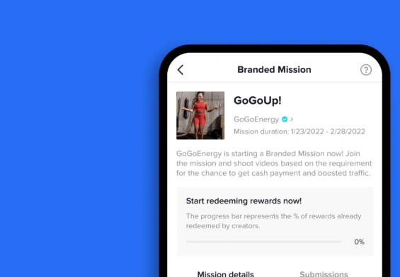 tik tok branded mission