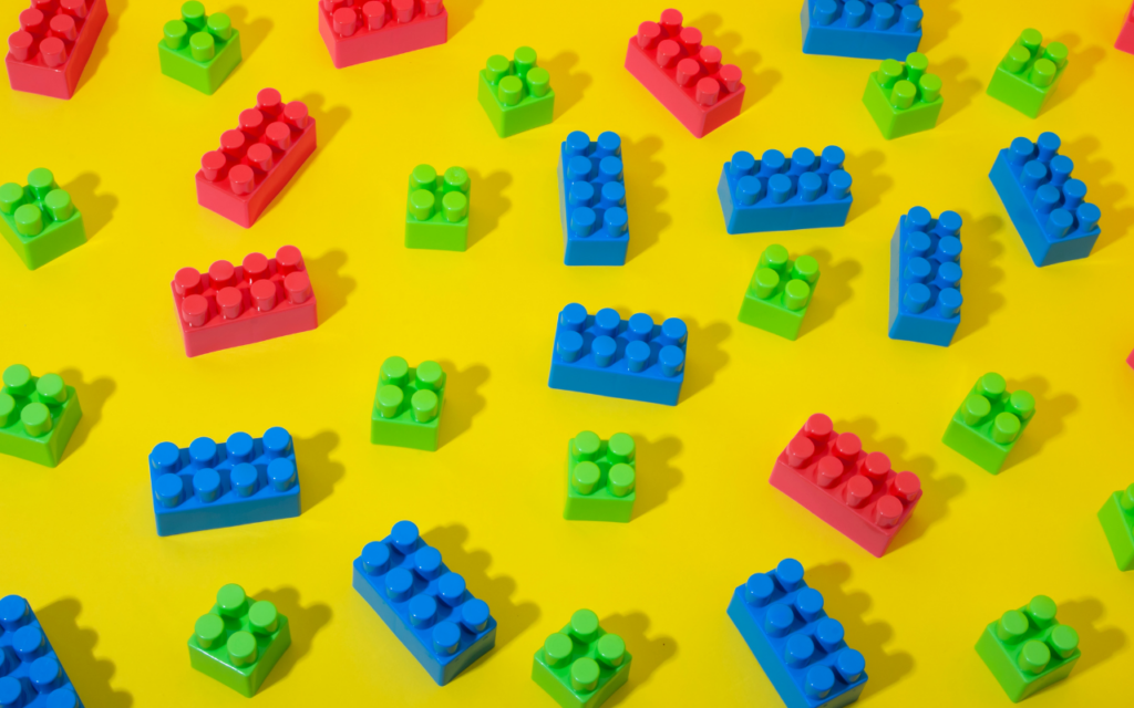 Mattoncini LEGO colorati