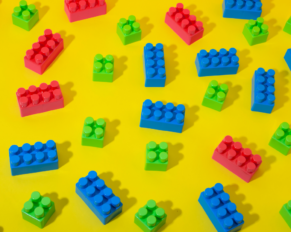 Mattoncini LEGO colorati