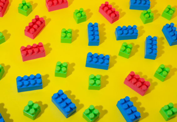 Mattoncini LEGO colorati