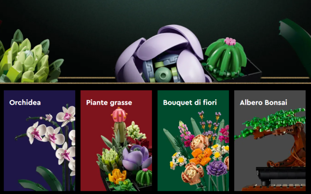 LEGO botanical collezione