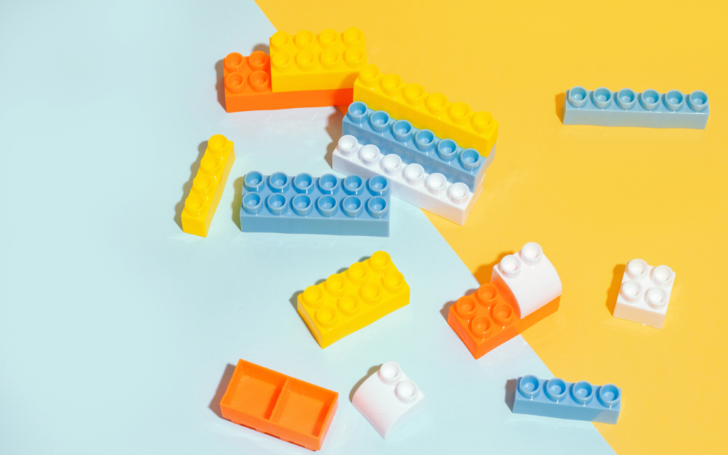 la grande onda lego mattoncini