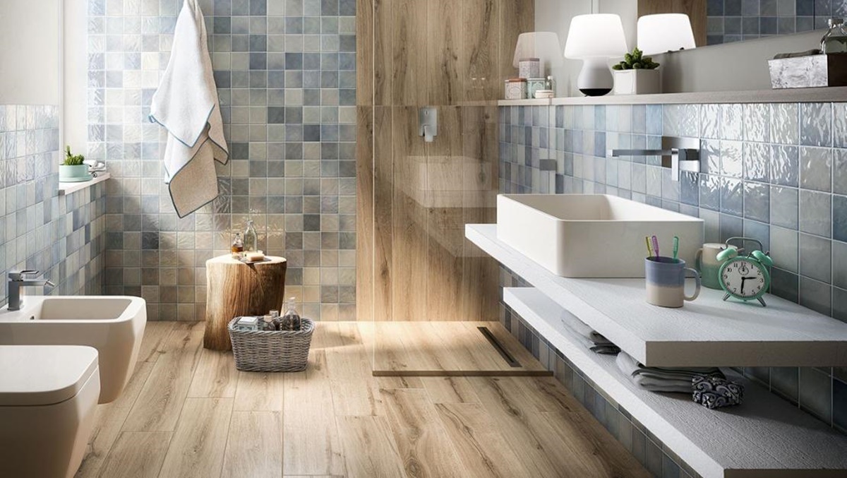 legno in bagno