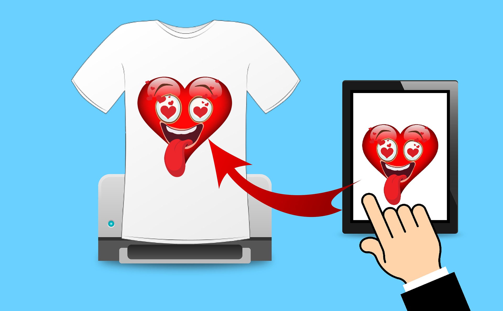 tecniche di stampa per t-shirt