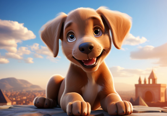 stile pixar con intelligenza artificiale