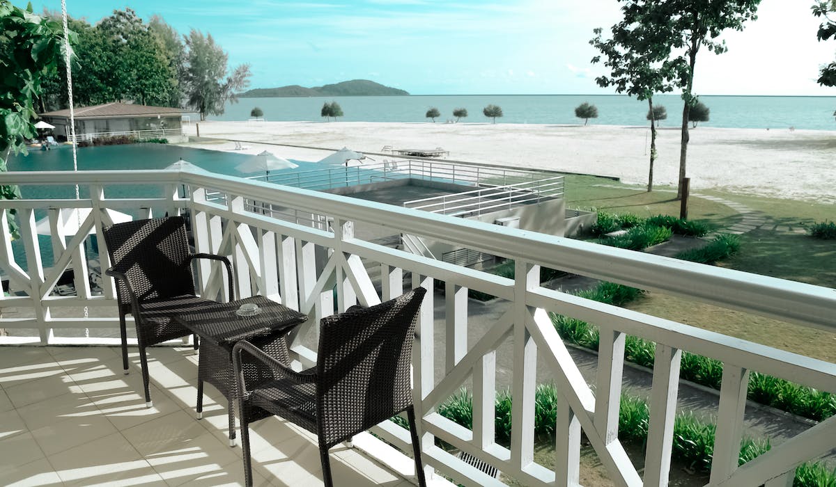 Balcone lungo e stretto