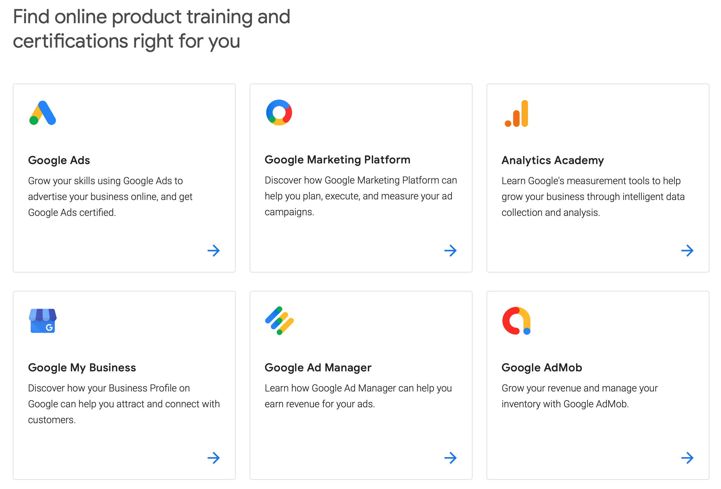 formazione gratuita google