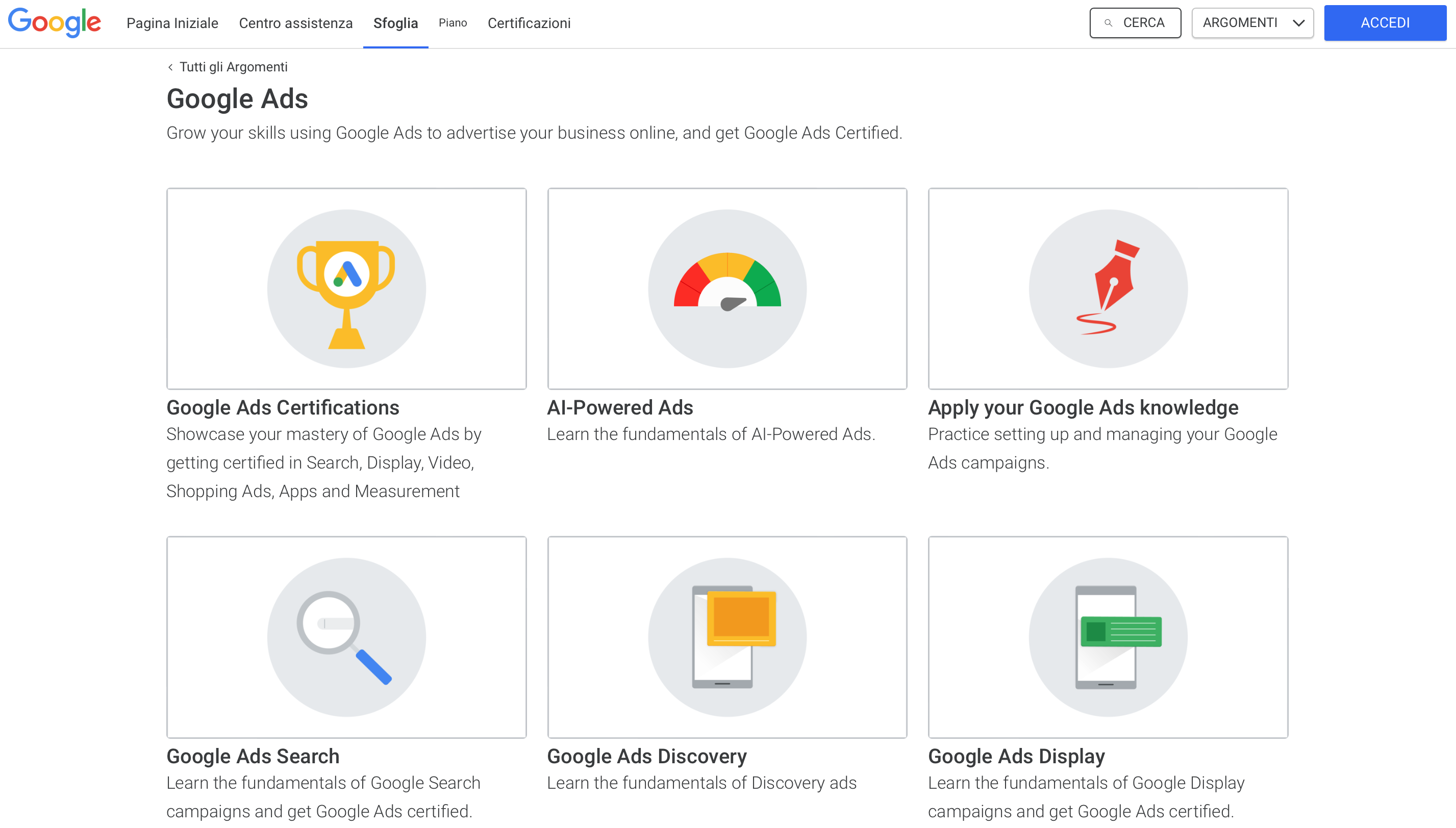 formazione gratuita google