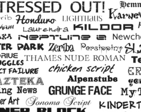 Font da un'immagine