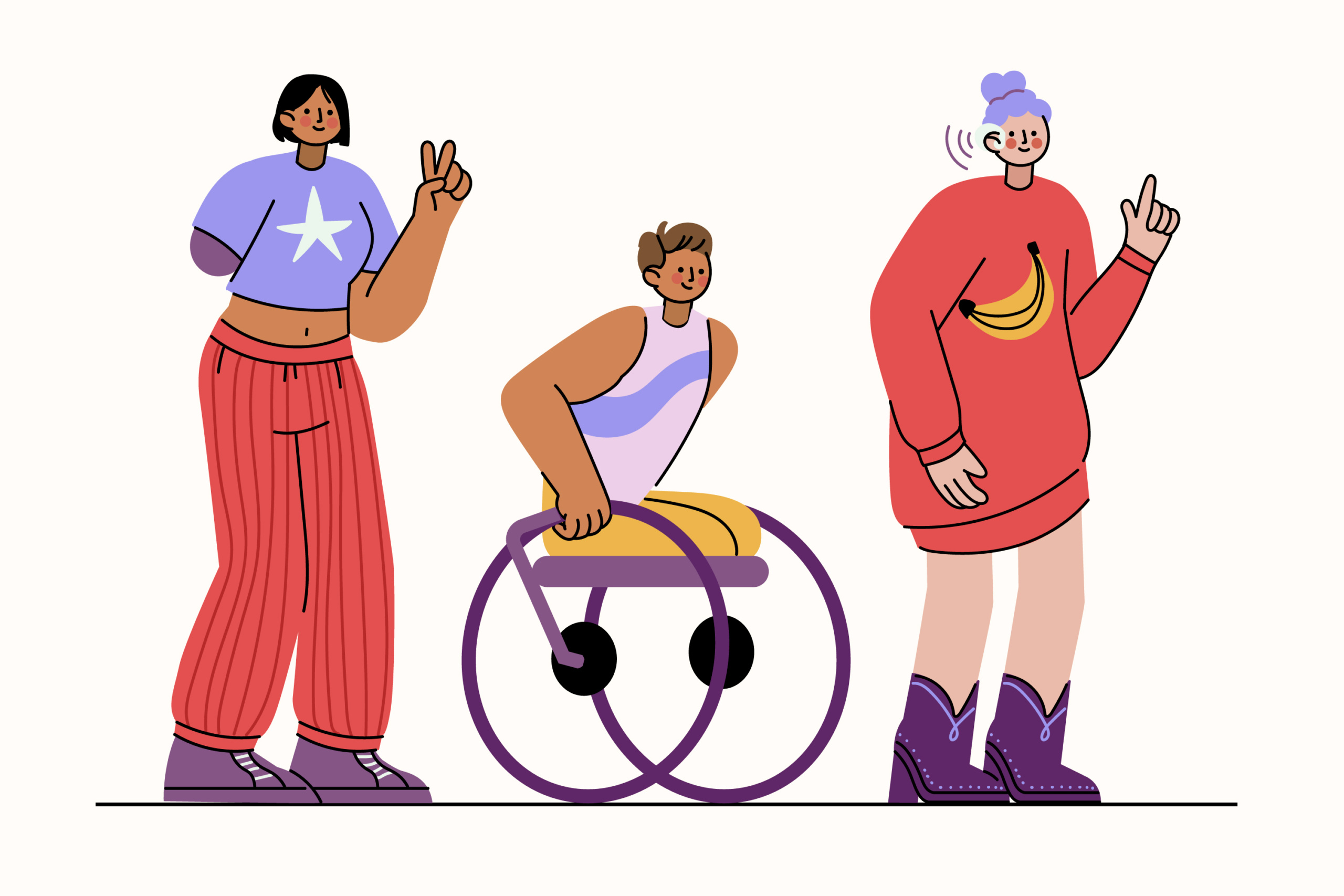 illustrazioni inclusive