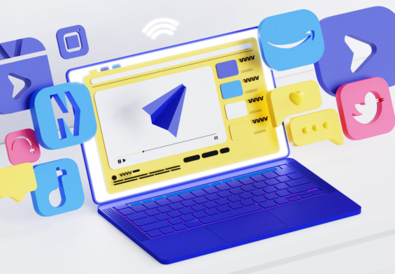 elementi 3d nel web design