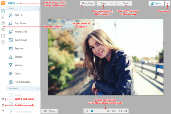 IPiccy App Per Editing Fotografico SaGrafica it