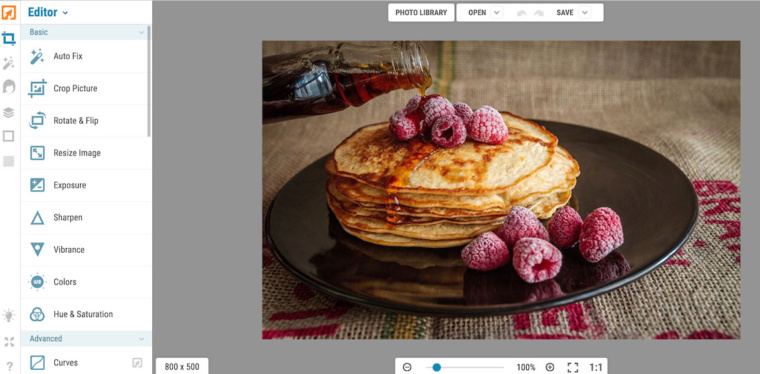 IPiccy App Per Editing Fotografico SaGrafica it