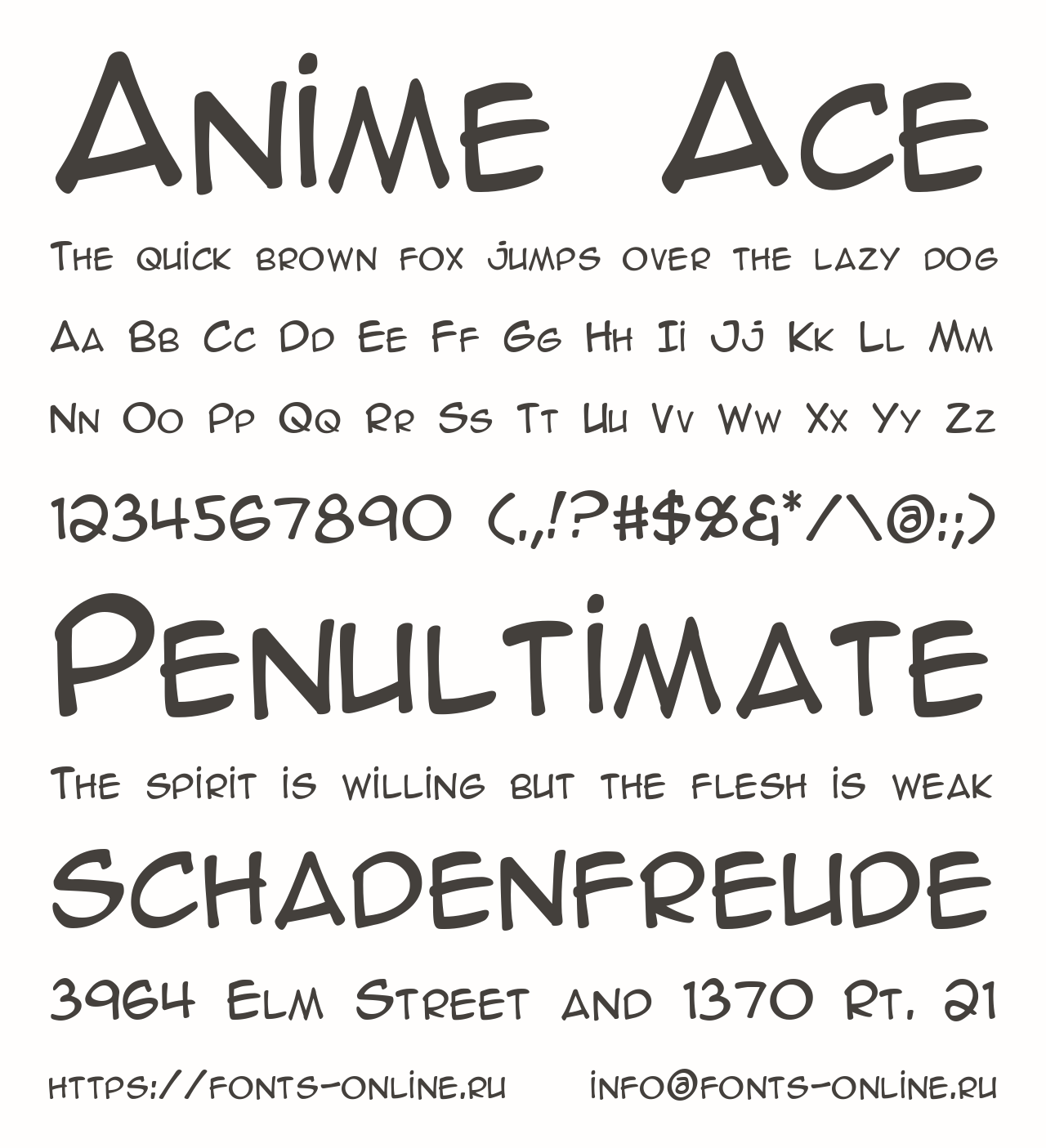 I migliori font manga